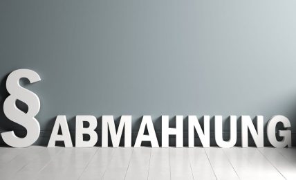 Abmahnung - was tun?