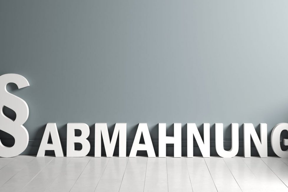 Abmahnung - was tun?