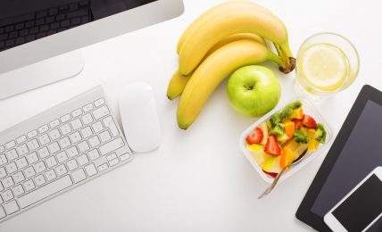 Gesund im Büro - hilft bereits Obst?