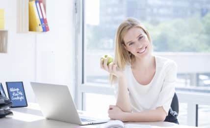 Gesunde Snacks im Büro