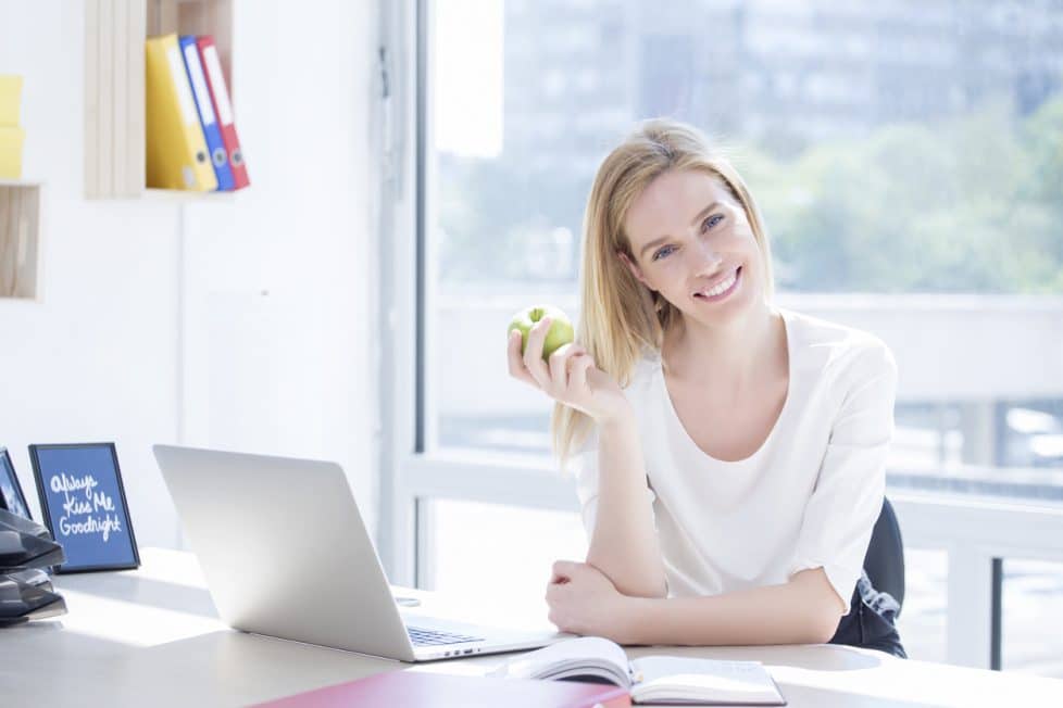 Gesunde Snacks im Büro